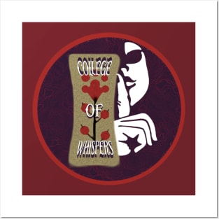 College of Whispers Logo Posters and Art